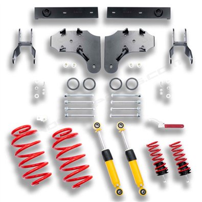 SUSP. ROSCADA V-MAXX SPORT FORD TRANSIT CUSTOM (12-14) ballesta 75mm
