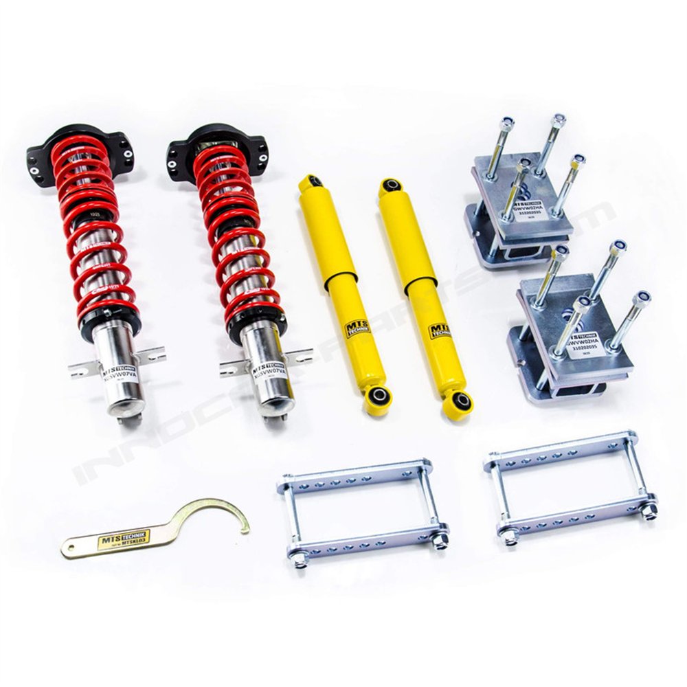 SUSPENSIÓN ROSCADA -INOX- MTS TECHNIK VW CADDY I