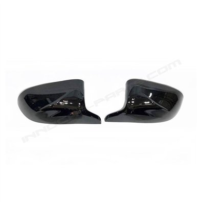 CUBRE ESPEJOS NEGRO BRILLO BMW