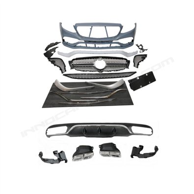 KIT CARROCERIA LOOK AMG E63 MERCEDES CLASE E (16-19)