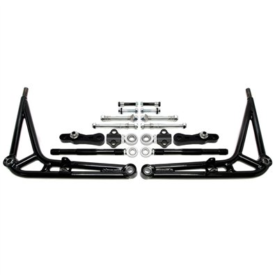 KIT BRAZOS DE SUSPENSIÓN Y RÓTULAS DE DIRECCIÓN REGULABLES BMW E46