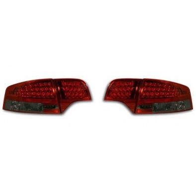 PILOTOS TRASEROS LED BERLINA A4 B7 ROJO-NEGRO