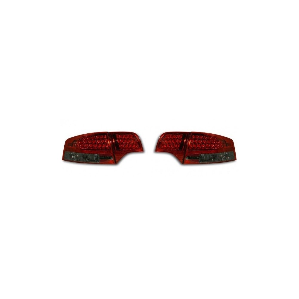 PILOTOS TRASEROS LED BERLINA A4 B7 ROJO-NEGRO