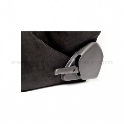 ASIENTO DEPORTIVO SEMI-RÍGIDO NEGRO ALCÁNTARA
