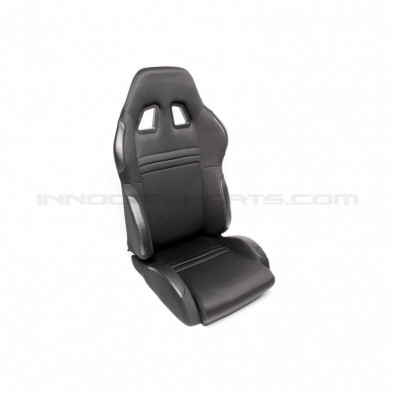 ASIENTO DEPORTIVO SEMI-RÍGIDO TELA NEGRO