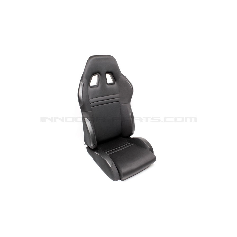 ASIENTO DEPORTIVO SEMI-RÍGIDO TELA NEGRO