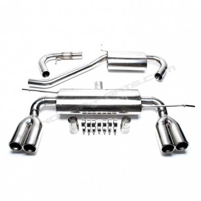 CATBACK DUPLEX INOX. AUDI A3/VW GOLF