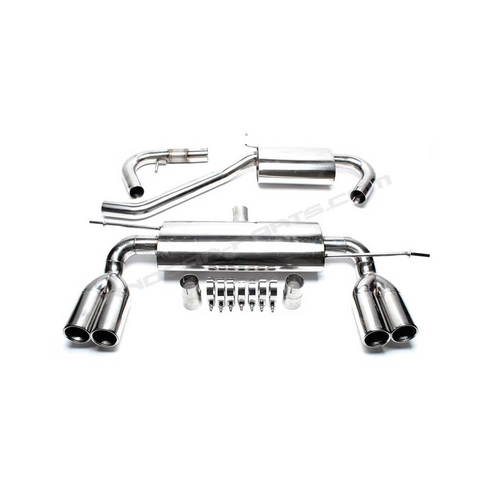 CATBACK DUPLEX INOX. AUDI A3/VW GOLF