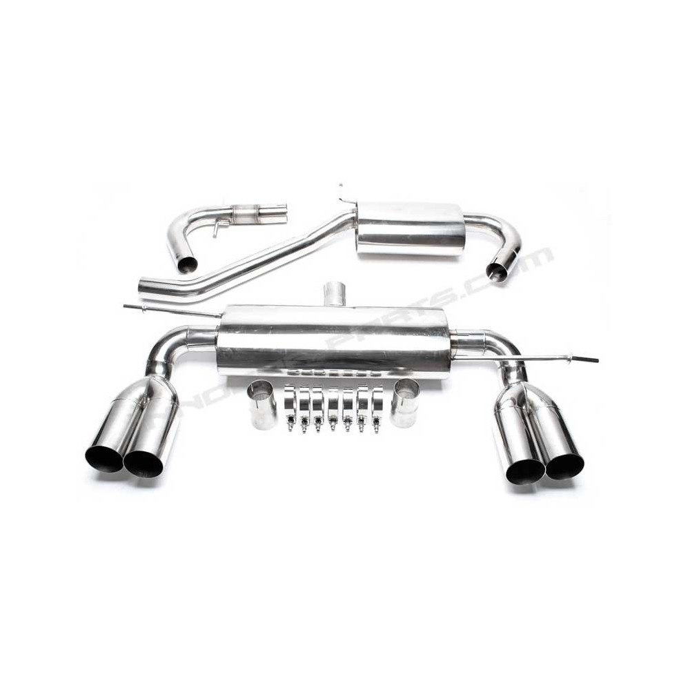 CATBACK DUPLEX INOX. AUDI A3/VW GOLF