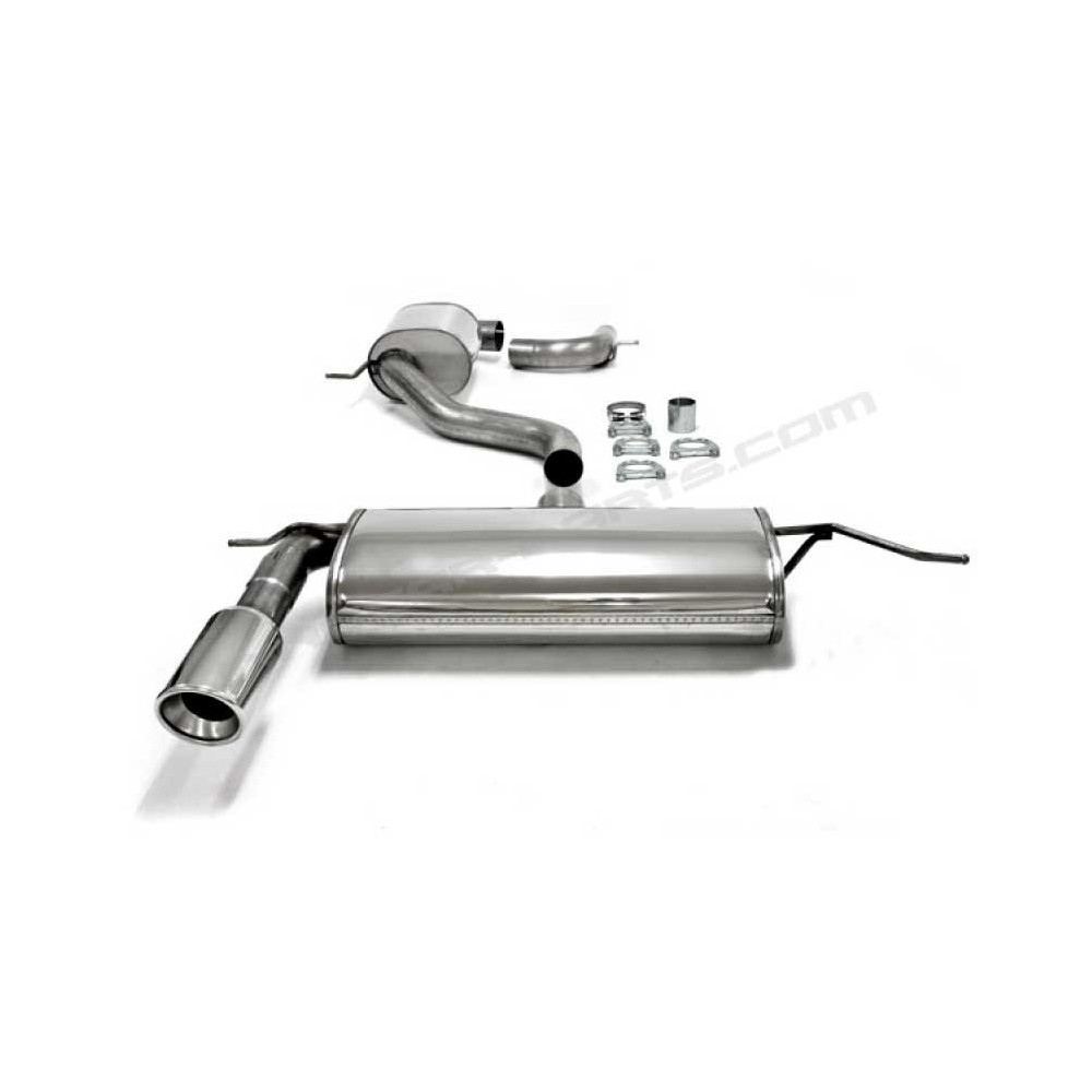 CATBACK INOXIDABLE AUDI A3 Y VOLKSWAGEN GOLF