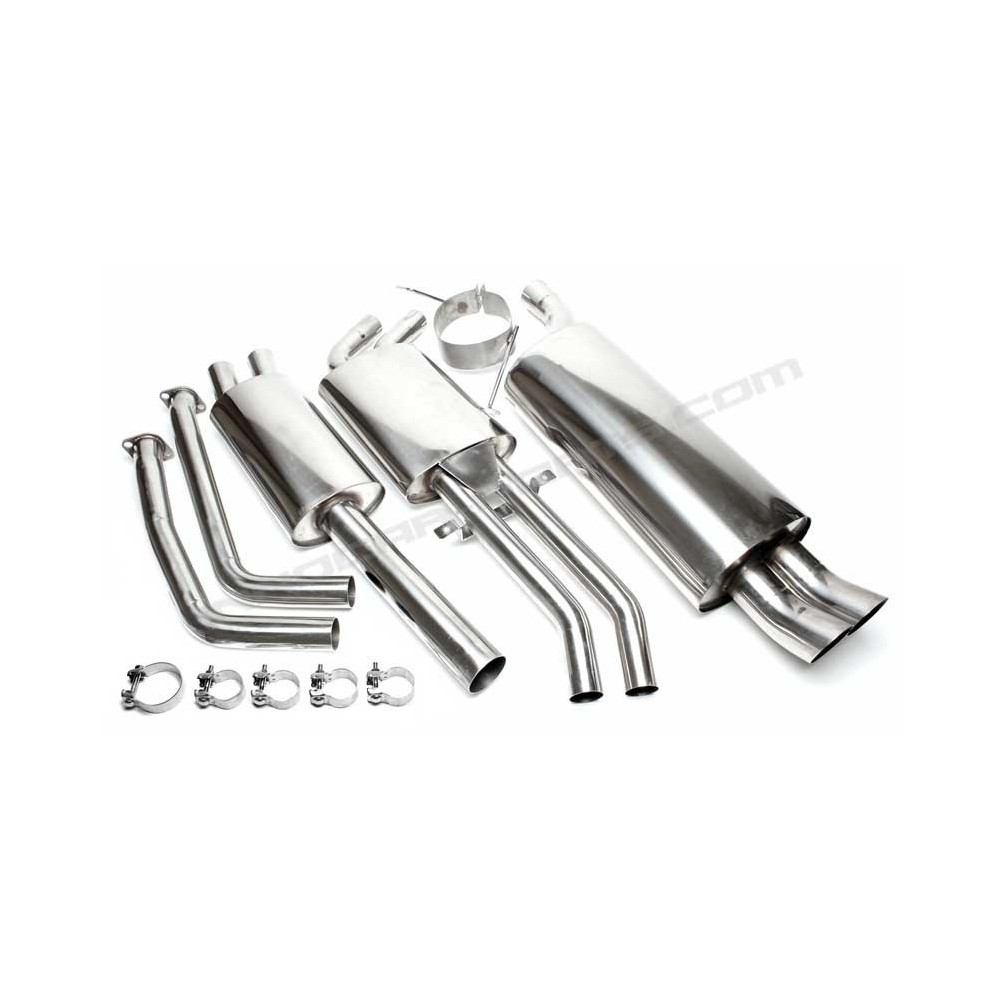 CATBACK INOXIDABLE SERIE 3 E46 6 CILINDROS
