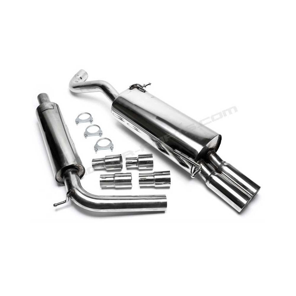 CATBACK INOXIDABLE SKODA FABIA/VW POLO 9N