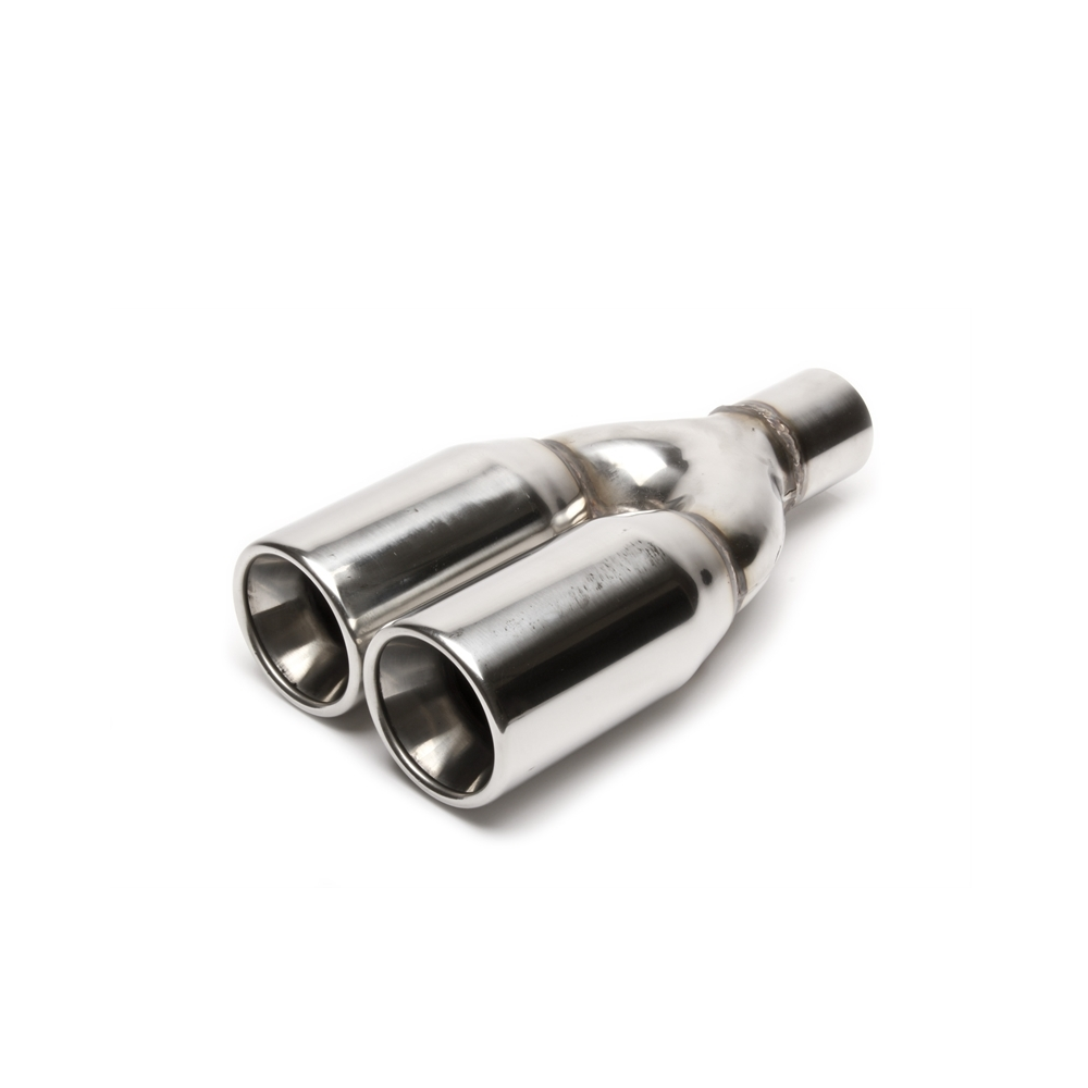 SALIDA FINAL ESCAPE ACERO INOXIDABLE DOBLE