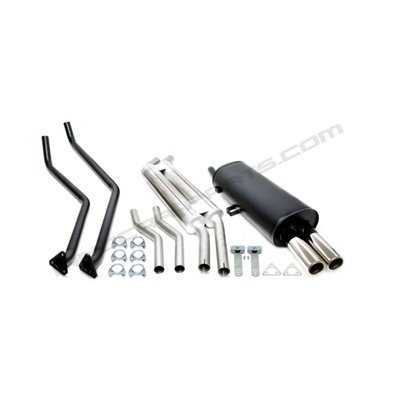 CATBACK ACERO BMW E30 320I/323I/325I