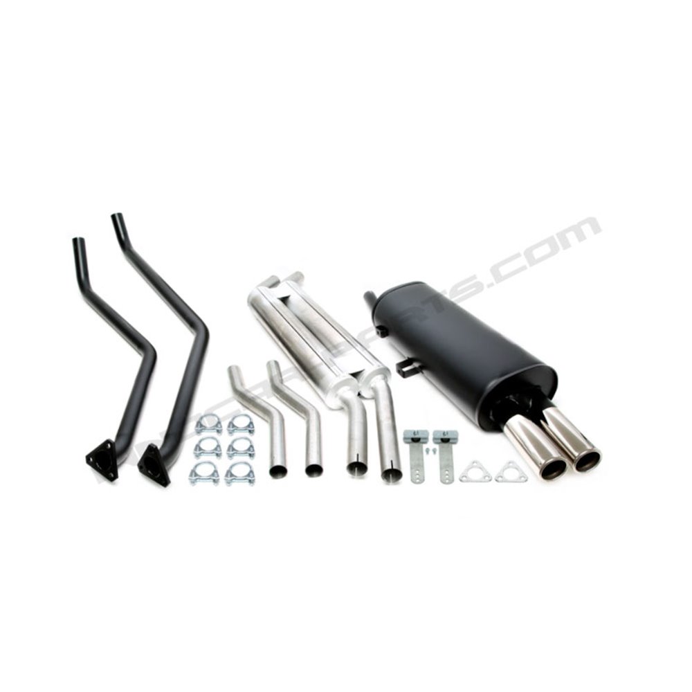 CATBACK ACERO BMW E30 320I/323I/325I