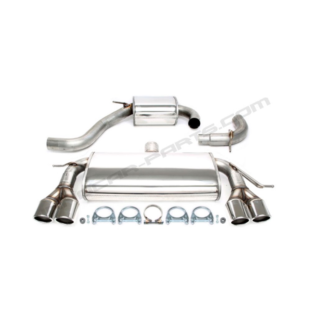 CATBACK DUPLEX INOX. AUDI A3 8P SPORTBACK