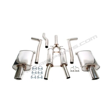 CATBACK DUPLEX INOX. AUDI A4 B6 1.8T QUATTRO