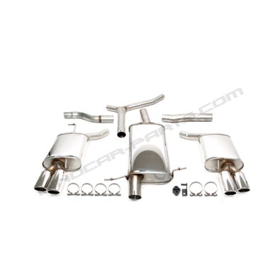 CATBACK DUPLEX INOX. AUDI A4 B8/AUDI A5