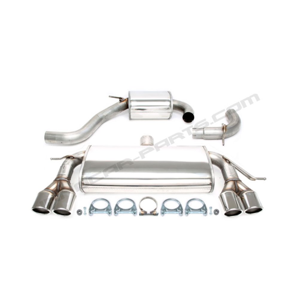 CATBACK DUPLEX INOX. AUDI A3/VW GOLF