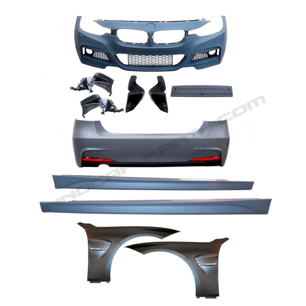 KIT CARROCERIA LOOK M BMW SERIE 3 F30 C/ALETAS