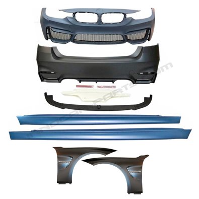 KIT CARROCERIA LOOK M4 BMW F30 C/ALETAS
