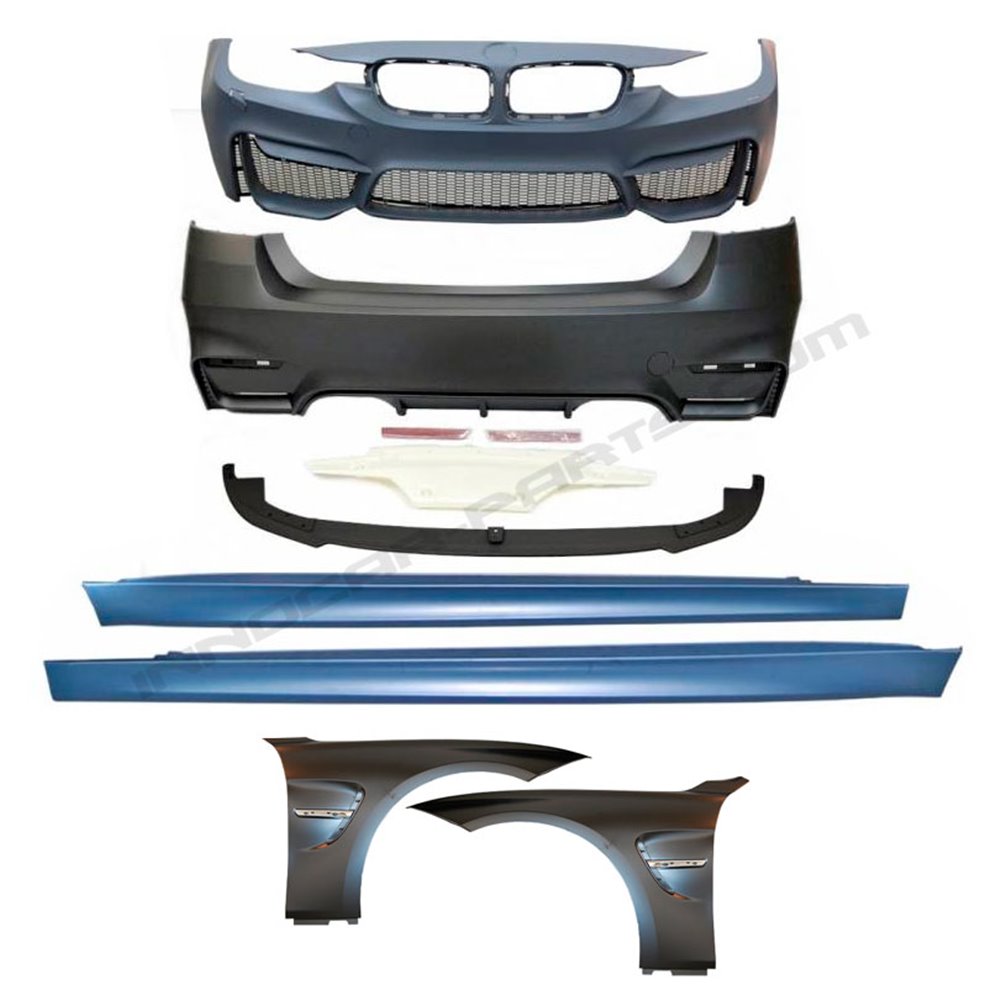 KIT CARROCERIA LOOK M4 BMW F30 C/ALETAS