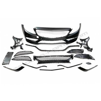PARAGOLPES LOOK AMG C63 MERCEDES CLASE C (14-18)