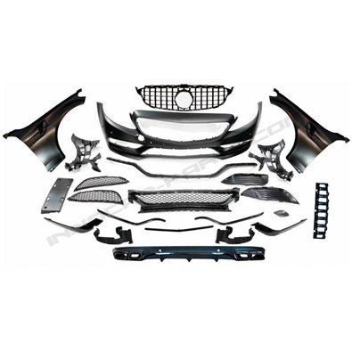 KIT CARROCERIA LOOK C63 AMG CLASE C COUPE (14-18)