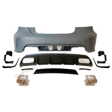 PARAGOLPES LOOK AMG MERCEDES CLASE A (12-18)