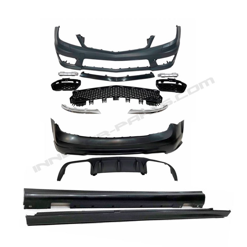 KIT CARROCERIA LOOK AMG CLASE C (07-13)
