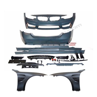 KIT CARROCERIA LOOK M4 BMW SERIE 4 C/ALETAS