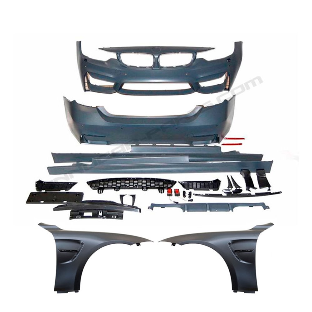 KIT CARROCERIA LOOK M4 BMW SERIE 4 C/ALETAS