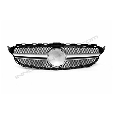 PARRILLA LOOK DIAMOND MERCEDES CLASE C (14-18)