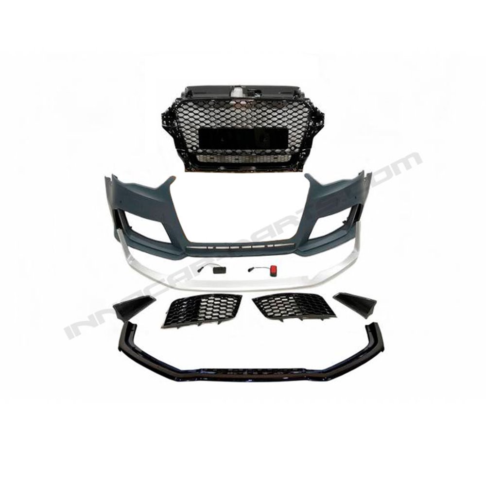 PARAGOLPES LOOK RS3 AUDI A3 C/SPOILER (13-15)