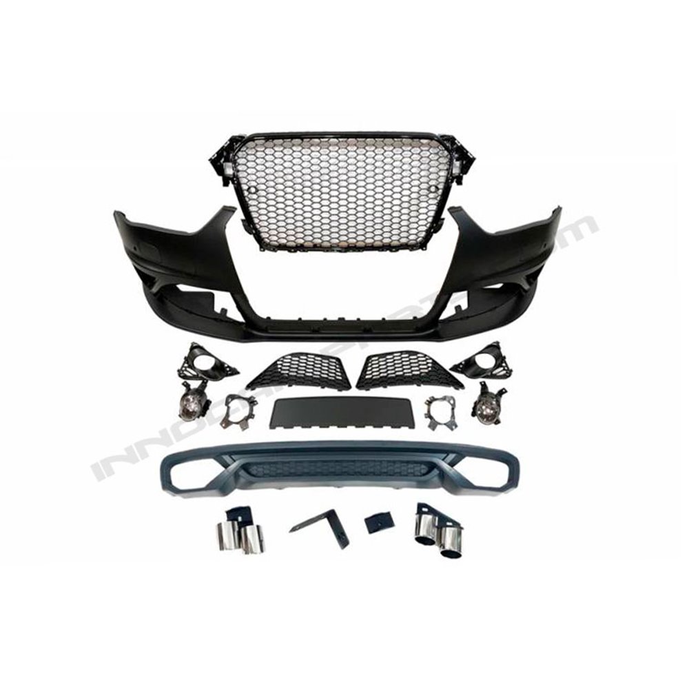 KIT CARROCERIA LOOK RS4 AUDI A4 (13-16)
