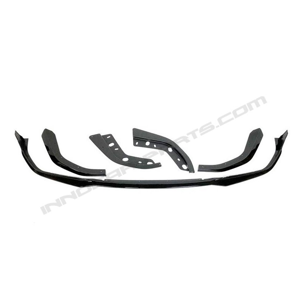 SET SPLITTER + SPOILER BMW SERIE 3 (NEGRO BRILLO)
