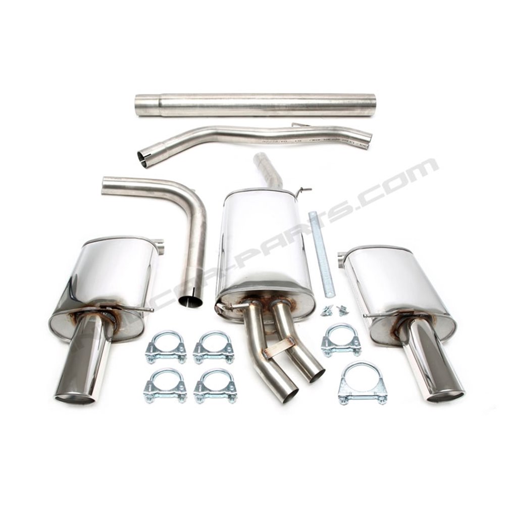 CATBACK DUPLEX INOX. AUDI A4 1.8T