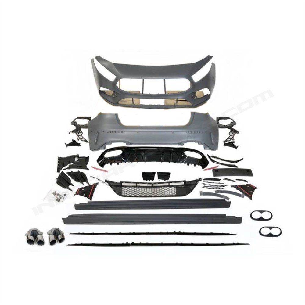 KIT CARROCERIA LOOK A35 AMG MERCEDES CLASE A SEDÁN