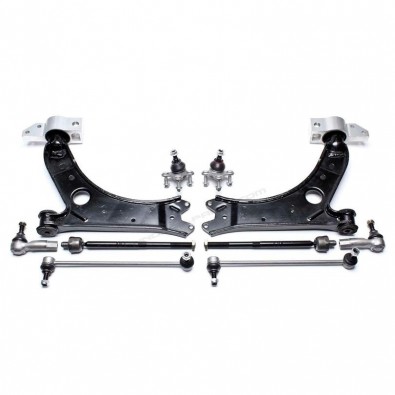 KIT BRAZOS DE SUSPENSIÓN AUDI/SEAT/SKODA/VW (CHAPA ACERO)