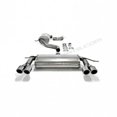 Catback duplex inoxidable Volkswagen Scirocco III (Typ 13)