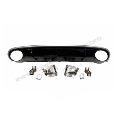 Difusor look RS4 Audi A4 (08-12)