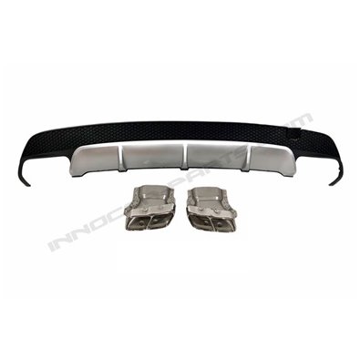 Difusor look A45 Mercedes CLA (13-18)