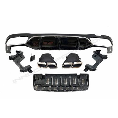 Difusor look E63 AMG Mercedes Clase E W213 (4 puertas)