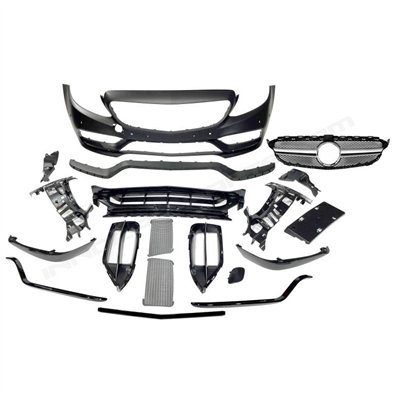 PARAGOLPES LOOK AMG C63 MERCEDES CLASE C (14-18)
